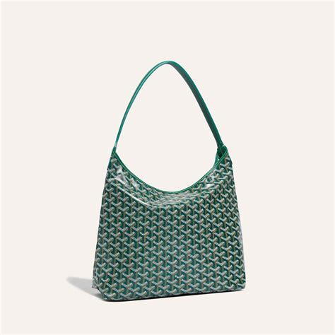 goyard hobo green|inside of Goyard bag.